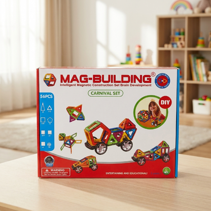 MagBuilding Magnetische Bausteine - 56teilig