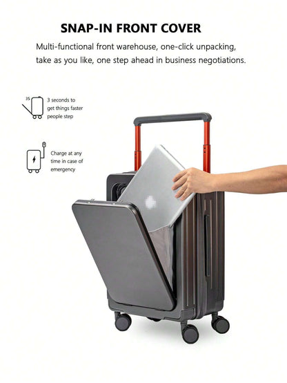 2er Set - Business Hartschalen-Trolley