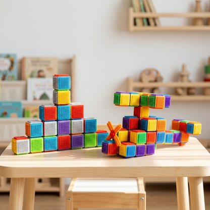 Weiche Würfel | Babyspielzeug - 25teilig