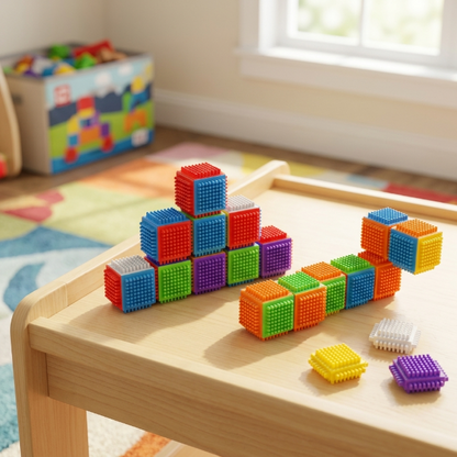 Weiche Würfel | Babyspielzeug - 25teilig