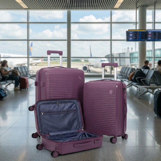 Hartschalen-Kofferset 3-teilig - Trolley
