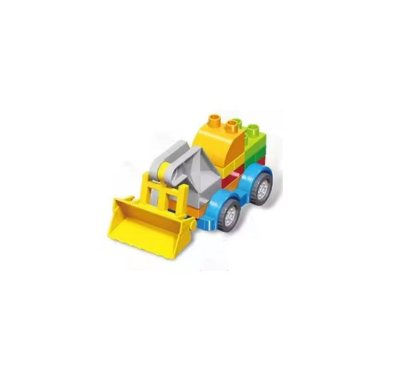 Fahrzeugset - bunte Bauspielzeug Autos