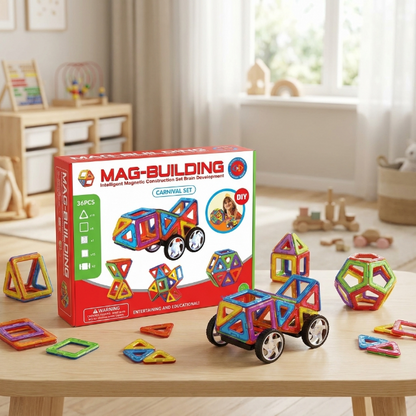 MagBuilding Magnetische Bausteine - 36teilig