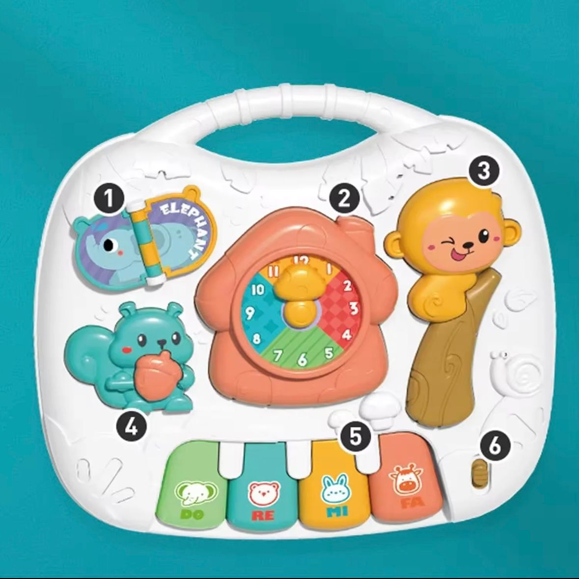 Baby Lerntisch mit Musik und Zahlen