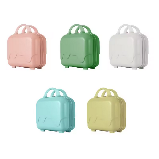 Handgepäck Mini Koffer - Hartschale - Türkis - Kosmetikkoffer