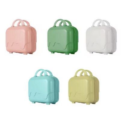 Handgepäck Mini Koffer - Hartschale - Türkis - Kosmetikkoffer