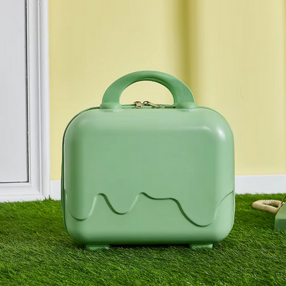 Handgepäck Mini Koffer - Hartschale - Türkis - Kosmetikkoffer