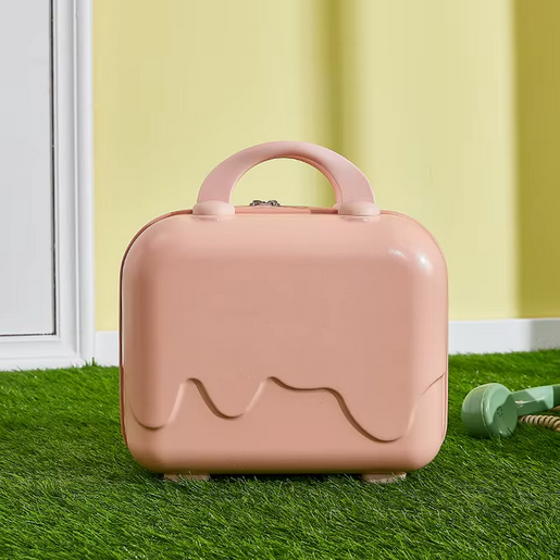 Handgepäck Mini Koffer - Hartschale - Türkis - Kosmetikkoffer