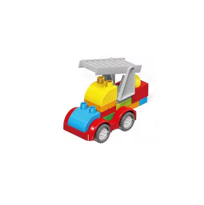Fahrzeugset - bunte Bauspielzeug Autos