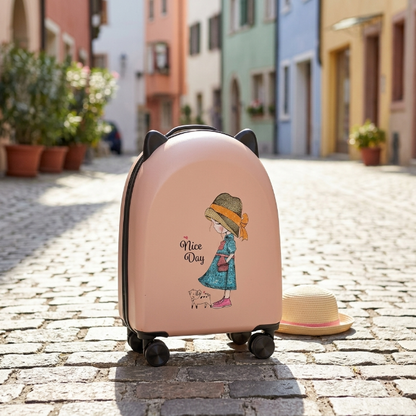 Kinder Trolley Koffer mit Katzen Motiv