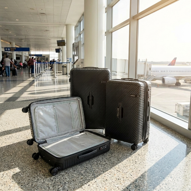 Hartschalen Trolley Set - 3-teiliges Reisekoffer