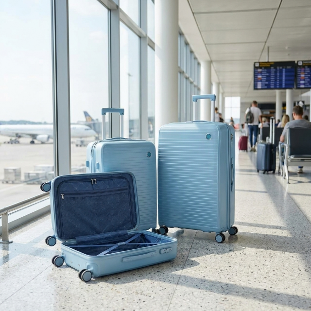 Hartschalen-Kofferset 3-teilig - Trolley