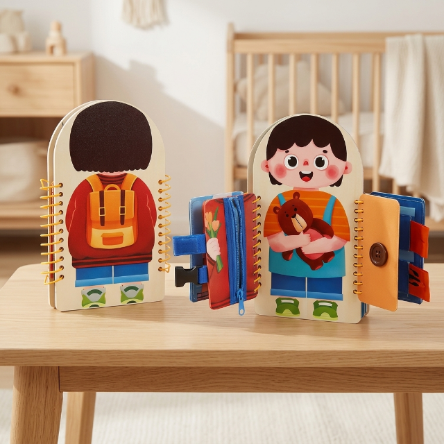 Montessori Anzieh-Lernspielzeug