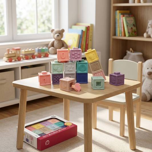 Soft Bausteine für Babys (12er Pack)