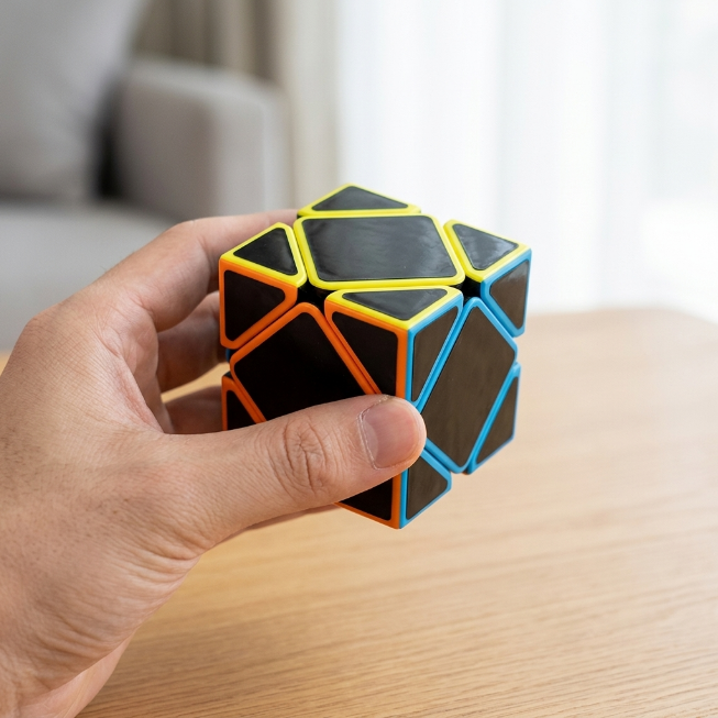 Original JiehuiToys® MAGIC CUBE -  4in1 Würfel Set