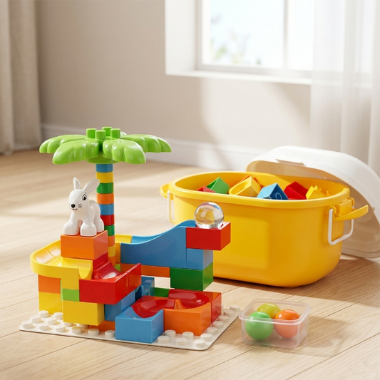 Bausteine Spiel - 48 Stück - Bauspielzeug