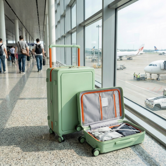 2er Set - Business Hartschalen-Trolley