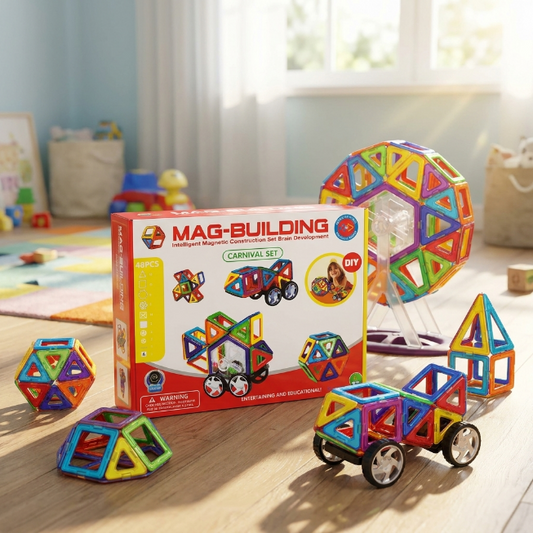 MagBuilding Magnetische Bausteine - 48teilig