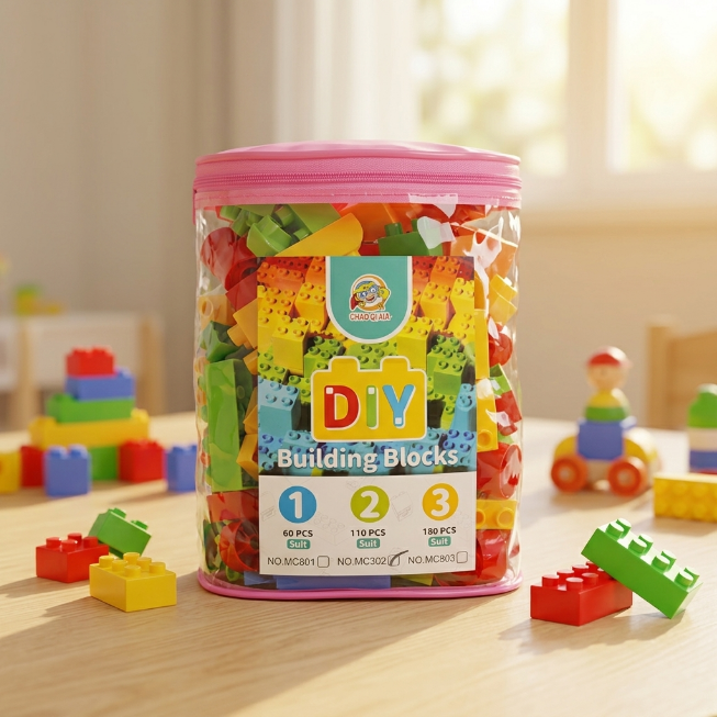 Bausteine für Kinder - 110 Stück