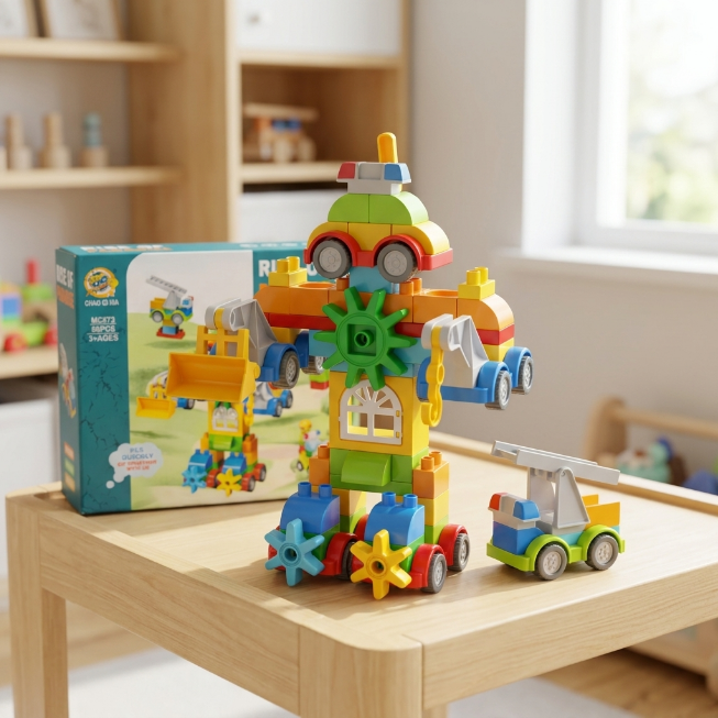 Bausteine für Kinder - 88 Teile