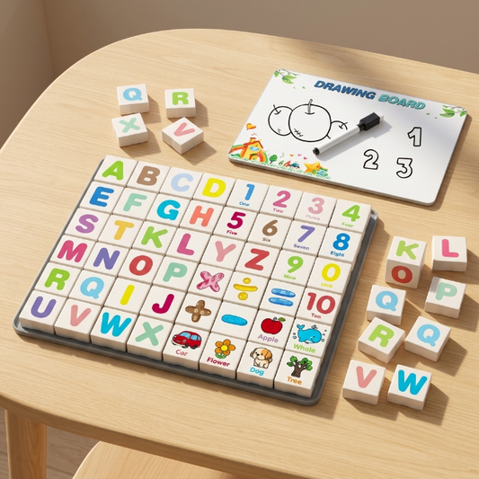 Alphabet Zahlen Puzzle - Lernspielzeug für Kinder