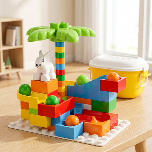 Bausteine Spiel - 48 Stück - Bauspielzeug