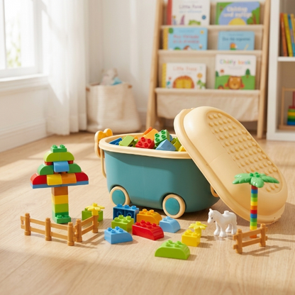 Bausteine Farm Set - 47 Stück - Bauspielzeug