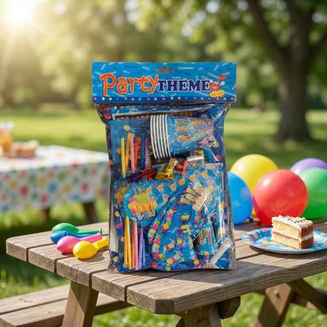Geburtstags-Party-Set, Happy Birthday