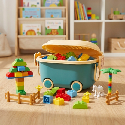 Bausteine Farm Set - 47 Stück - Bauspielzeug