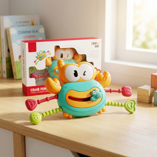 Babybad Krabbenspielzeug, Entwicklungsspielzeug
