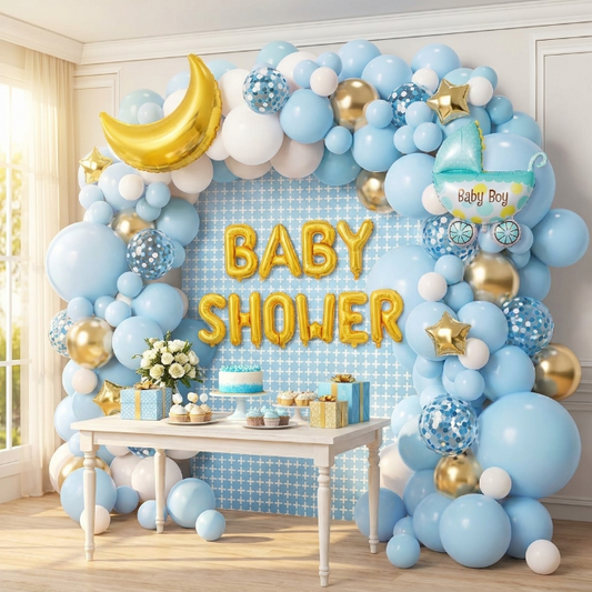 Baby Shower Ballon Set 93teilig