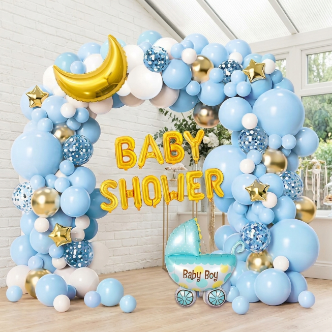Baby Shower Ballon Set 93teilig