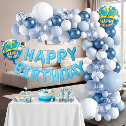 Ballon Deko Set - Geburtstag - Happy Birthday