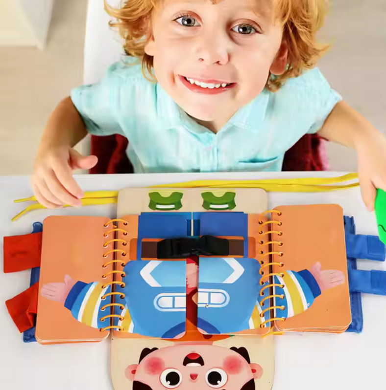 Montessori Anzieh-Lernspielzeug