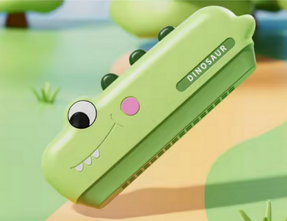 Kinder-Mundharmonika im Dinosaurier-Design