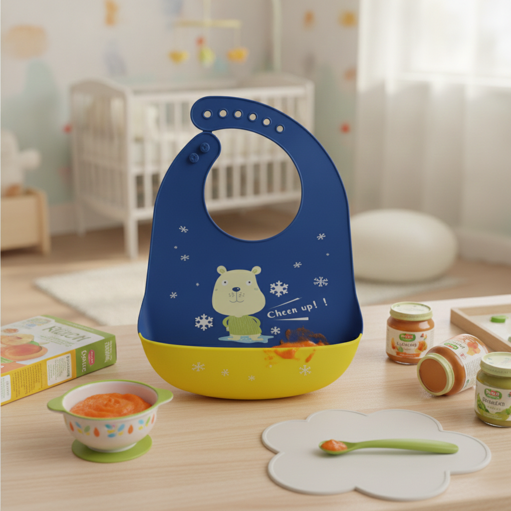 Baby-Lätzchen | Silikon