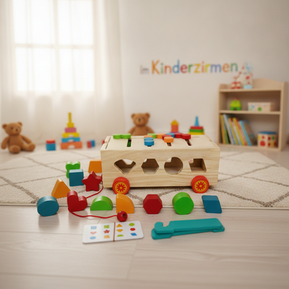 Xylophon Sortierspielzeug mit Formen - Lernspielzeug