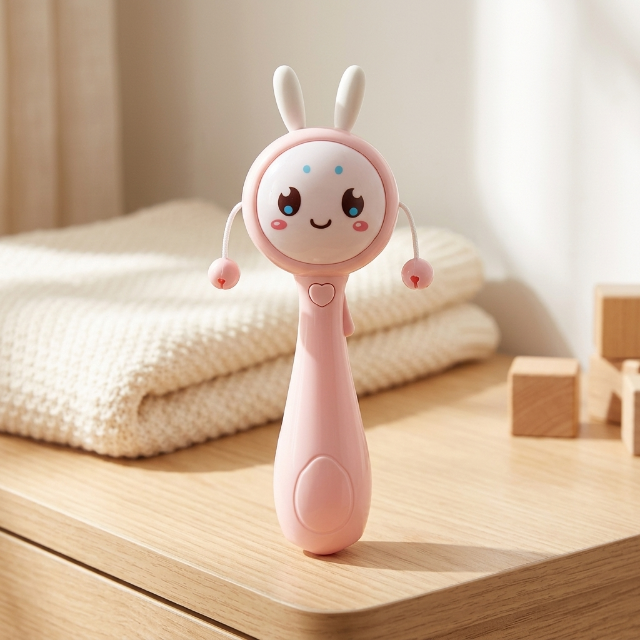 Niedliche Babyrassel- Musikspielzeug für Babys