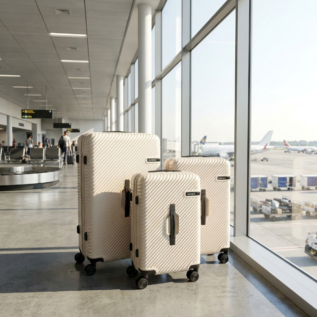 Hartschalen Trolley Set - 3-teiliges Reisekoffer