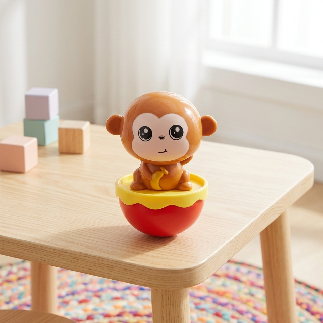 Wackel-Affe | Babyspielzeug | Sensorik