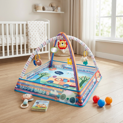 3in1 Baby-Spieldecke - Spielmatte