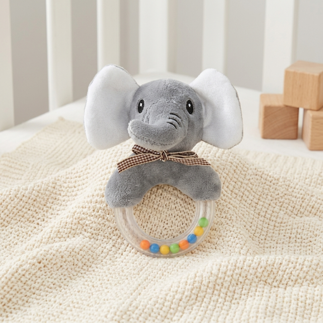Baby Rassel - verschiedene Plüschtiere