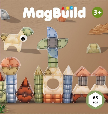 MagBuild Magnetische Bausteine - 65 Teile