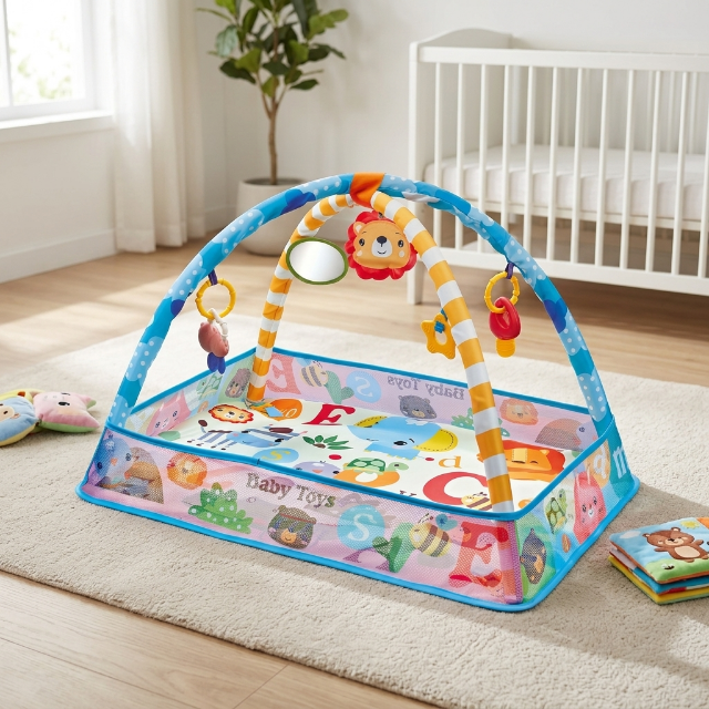 3in1 Baby-Spieldecke - Spielmatte